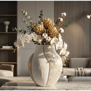 VASO RESINA HO CHI MINH CM 35X13,5X37,5 (APERTURA CM 16X6)