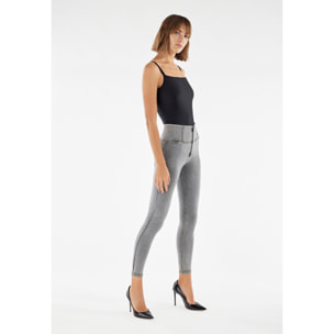 Jeggings push up WR.UP® superskinny vita alta con zip