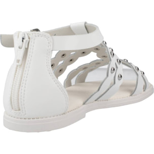 Sandalias Niña de la marca GEOX  modelo J SANDAL KARLY GIRL BLANCO
