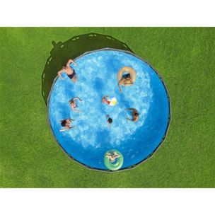 Bestway Piscine hors sol tubulaire ronde Bestway APX 365 549 x 132 cm gris foncé