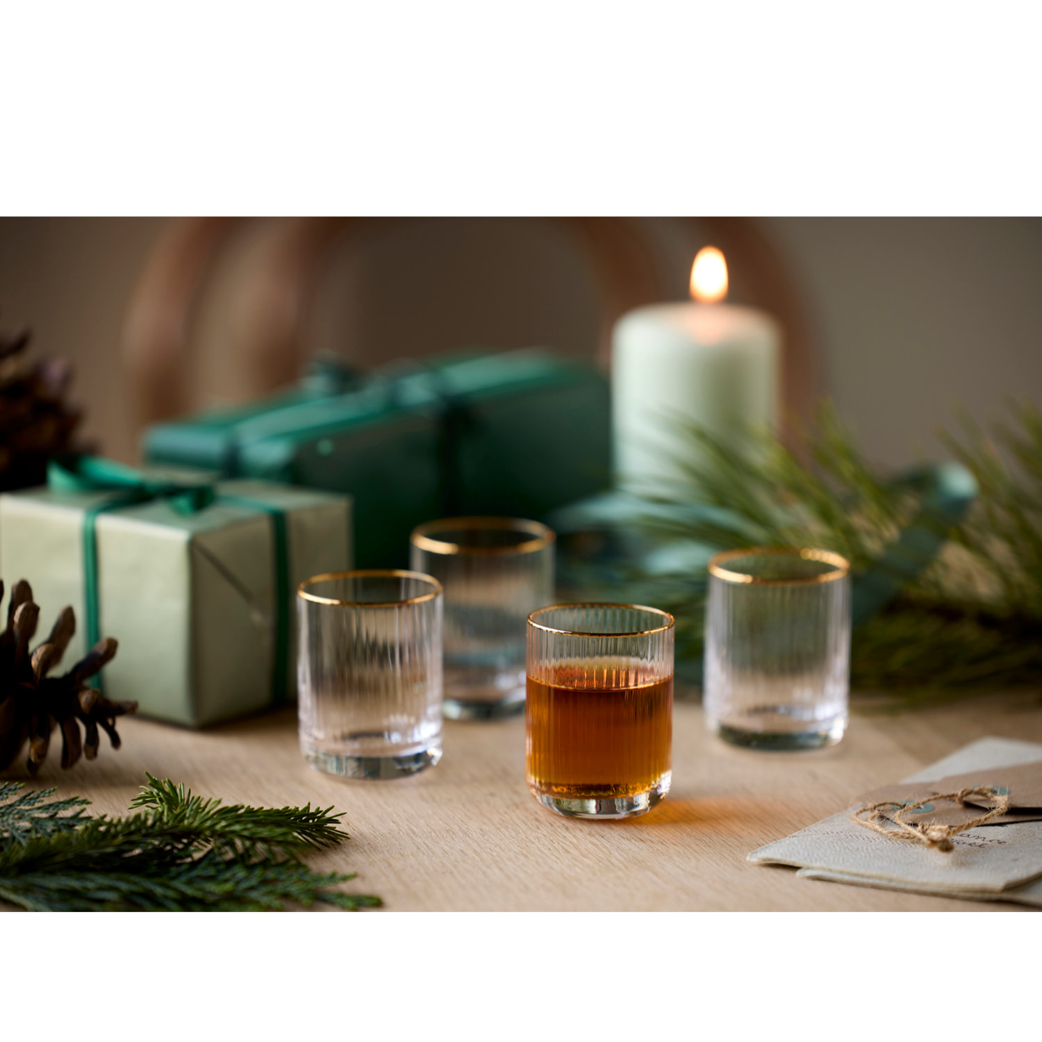 Verre à shot Palermo Gold