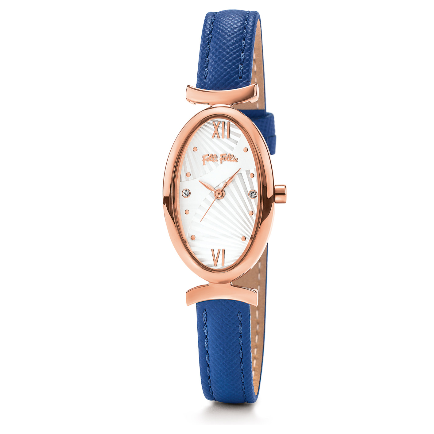 Reloj Folli Follie WF16R031SS Mujer Analogico Cuarzo con Correa de Cuero