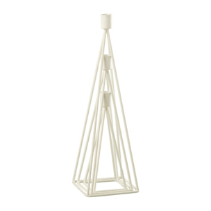 J-Line chandelier - métal - blanc - set de 3