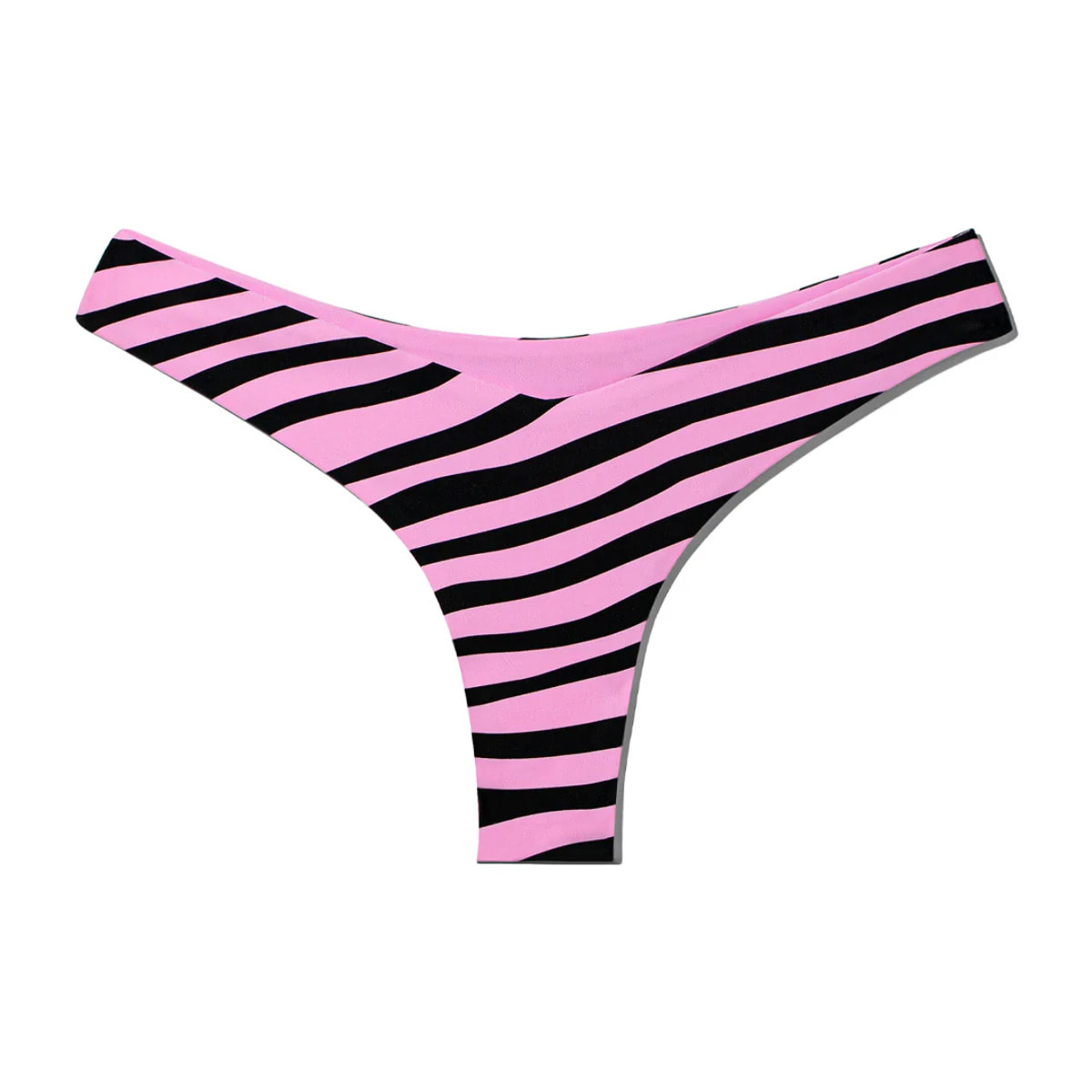 Bikini Mujer Parte Inferior Fiji  Zebra Rosa