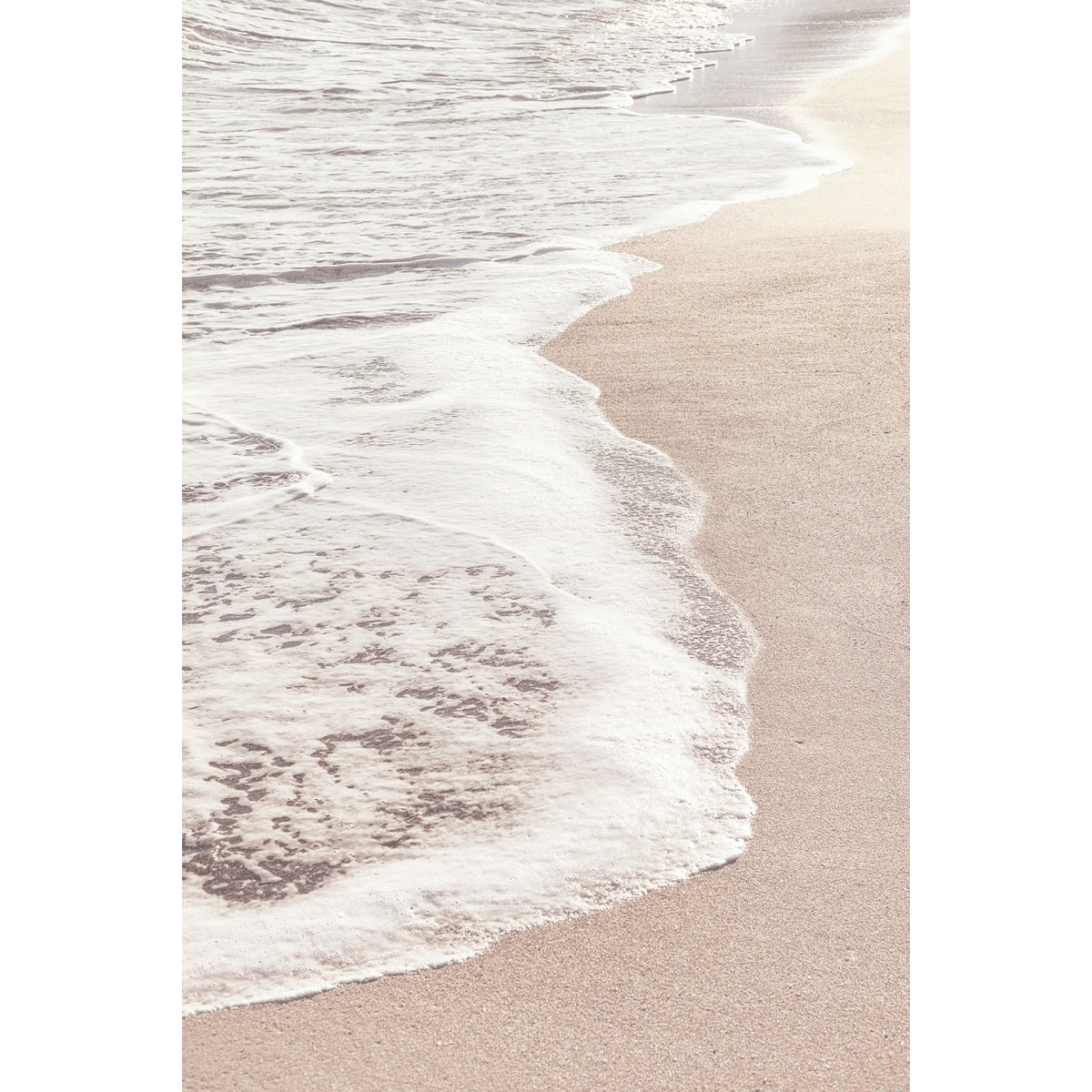 Tableau rivage rose Tableau plexiglas