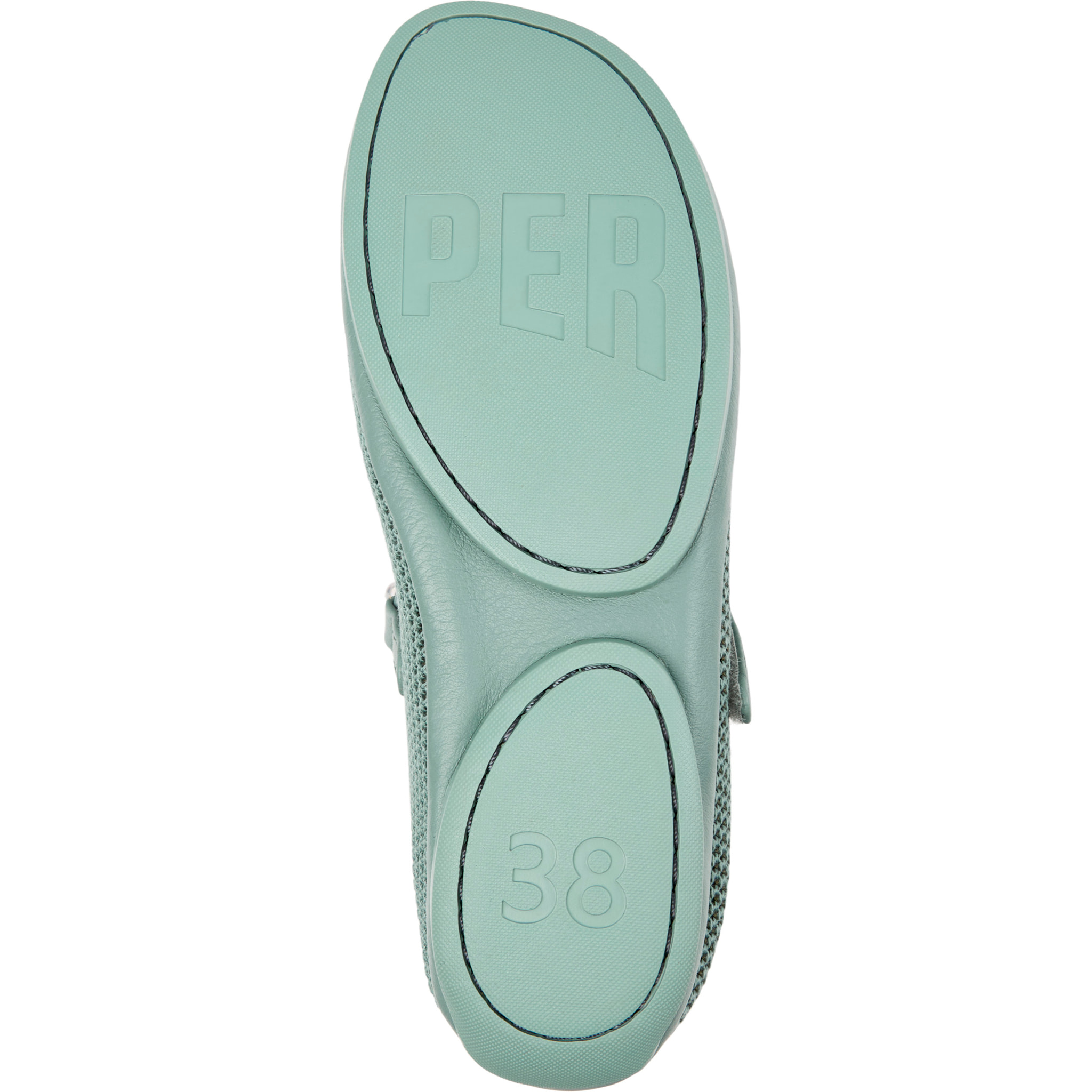 Ballerini - CAMPER Right Nina - Verde - Tessile tecnico