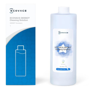 Détergent ECOVACS Nettoyant sols durs 1L robot aspirateur laveur Deebot