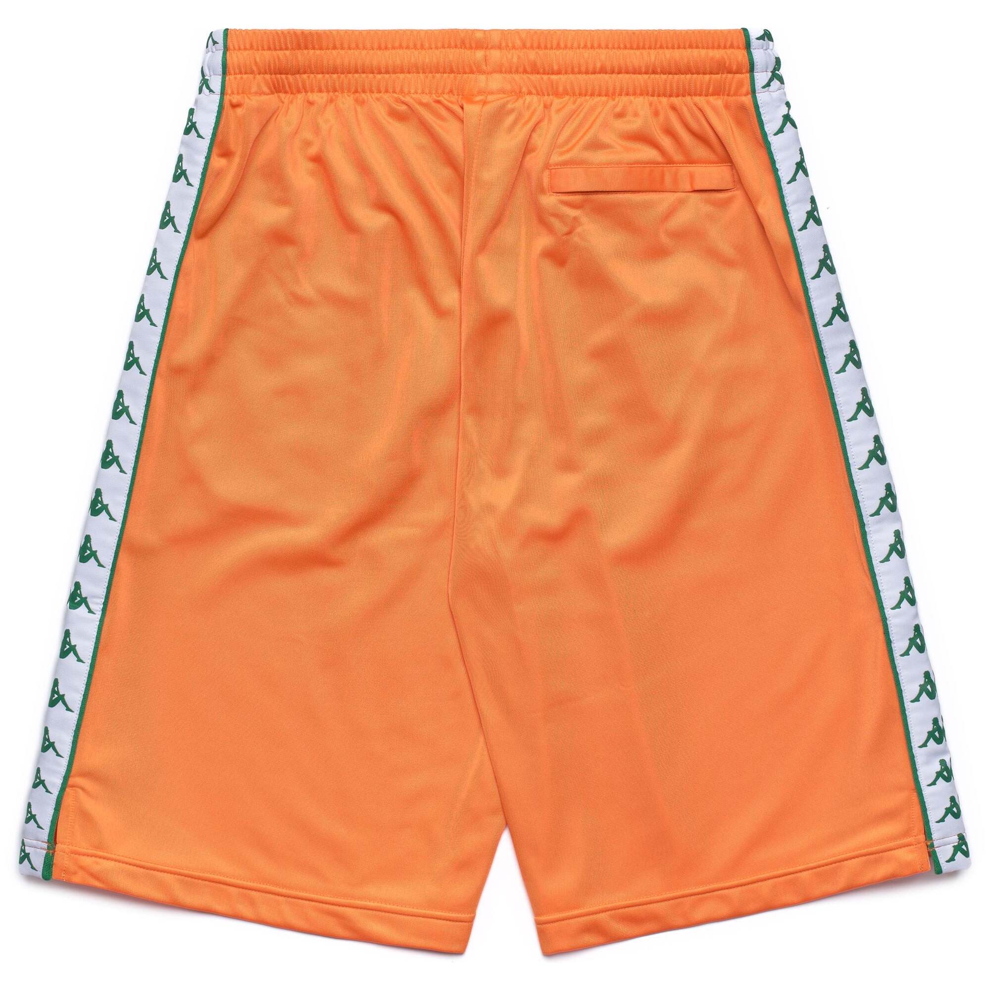 Kappa - Pantaloni Corti Uomo Arancione - 222 Banda Treadwellz