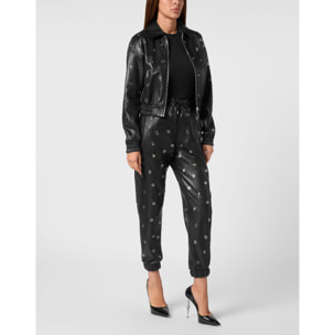 PHILIPP PLEIN Leather Bomber
