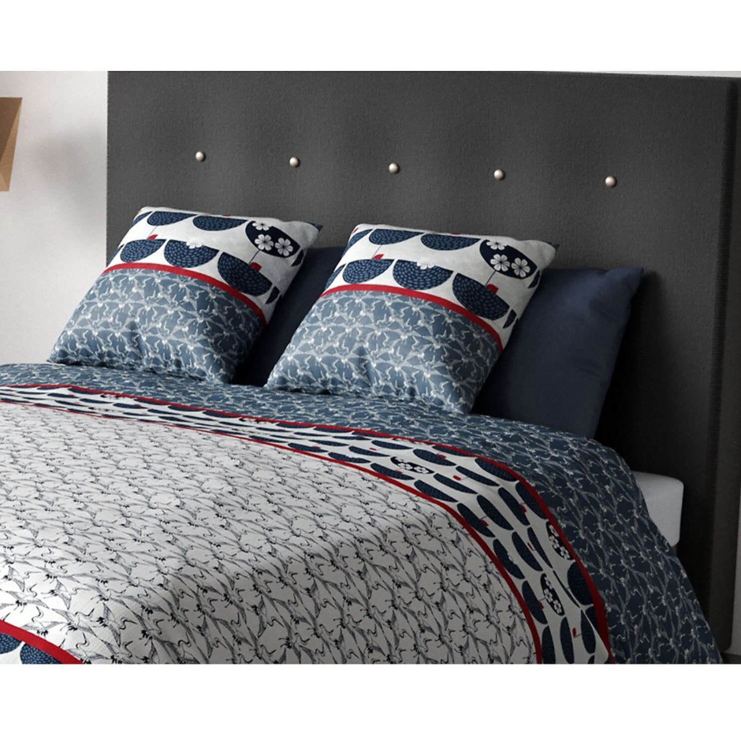 Parure De Drap 3pcs 100% Coton 57fils/cm2 -naka