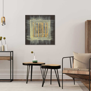 Tableau carré magique doré Toile imprimée