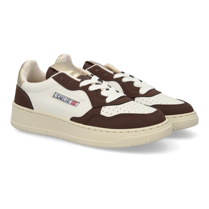 Deportivas Casual para mujer con Cordones, Suela Gruesa y Diseño Retro