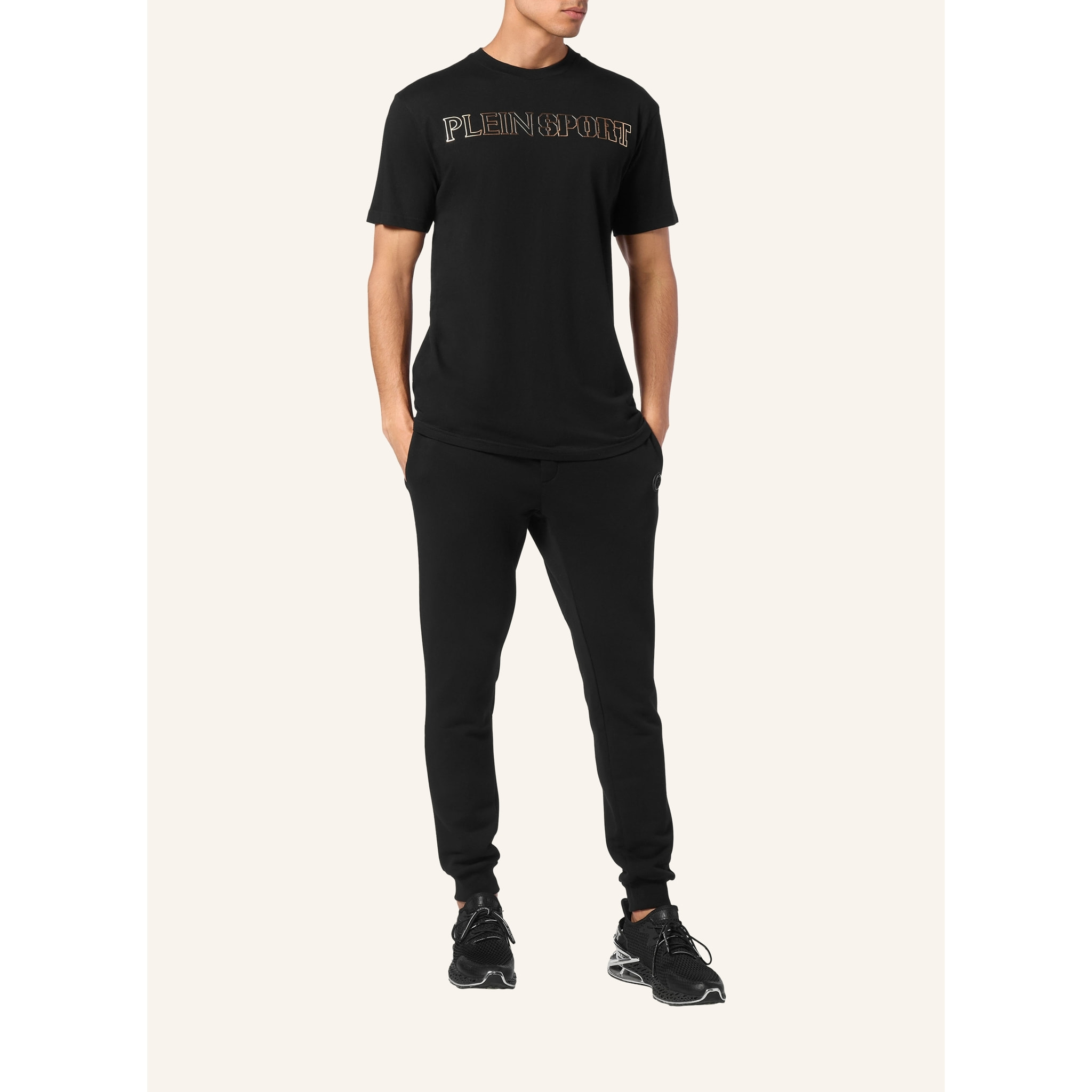 PLEIN SPORT Camiseta Cuello Redondo TIGER