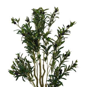 Pianta artificiale Vacchetti in plastica ulivo cm h150