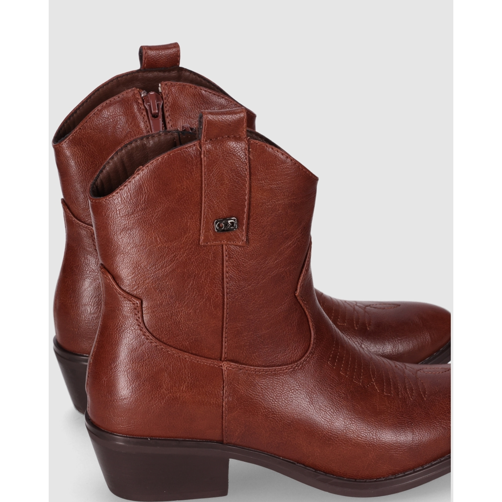 Botines - Cuero - Tacón: 5 cm