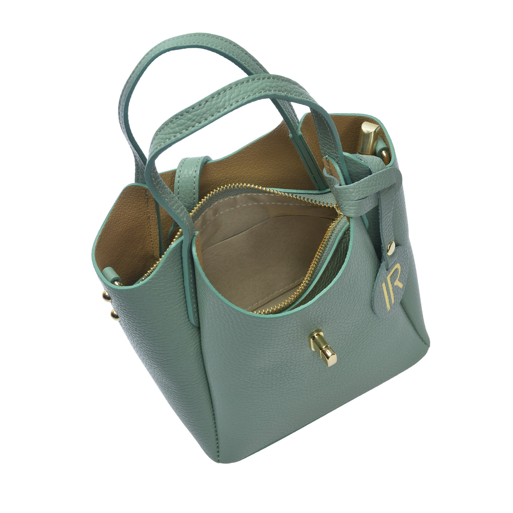 Borsa a mano Anna Luchini Turchese