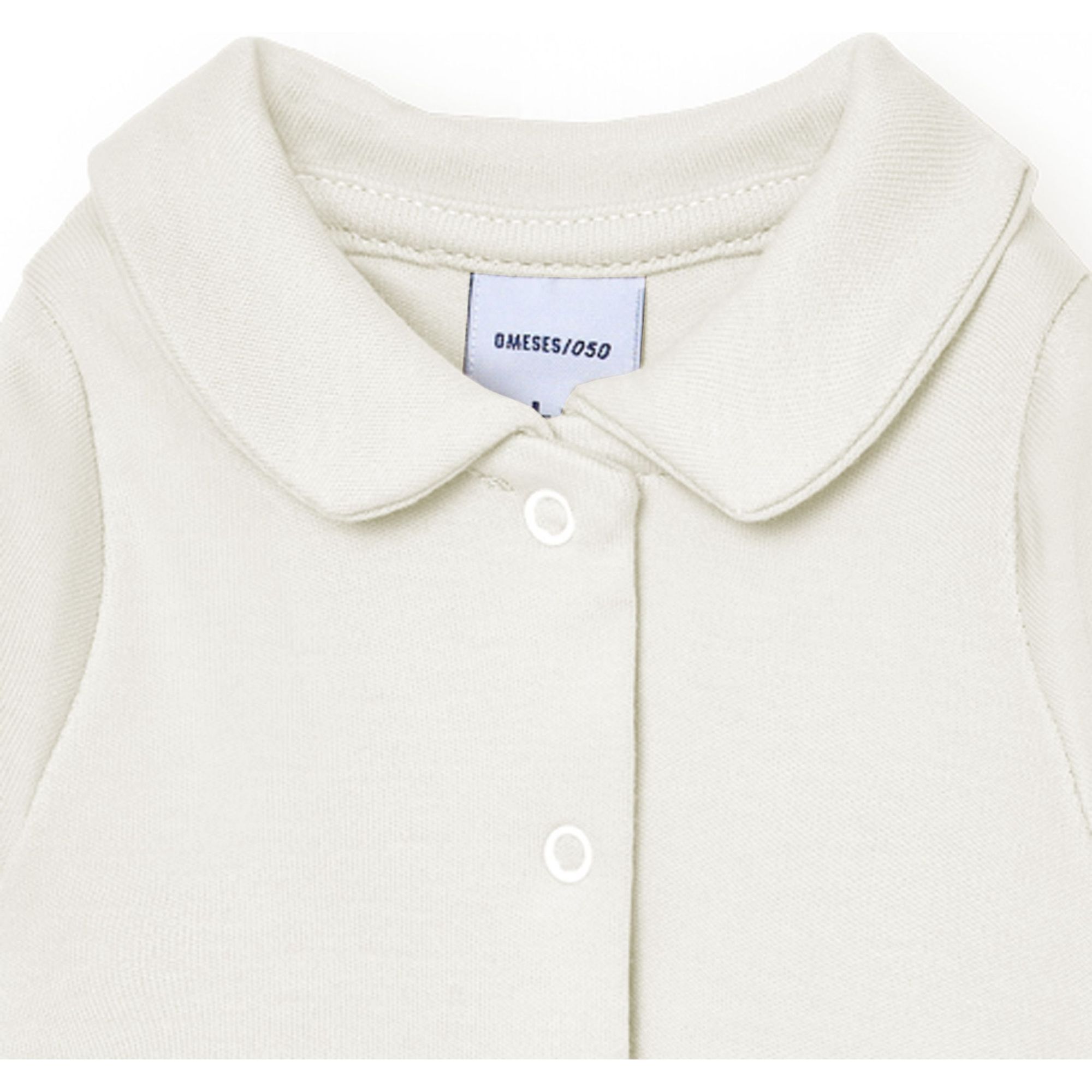 Body bebé manga larga cuello pico