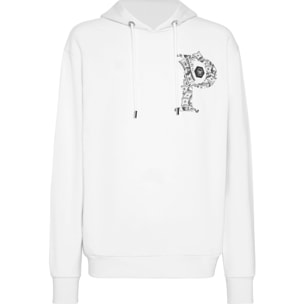 PHILIPP PLEIN Felpa con cappuccio MONEY
