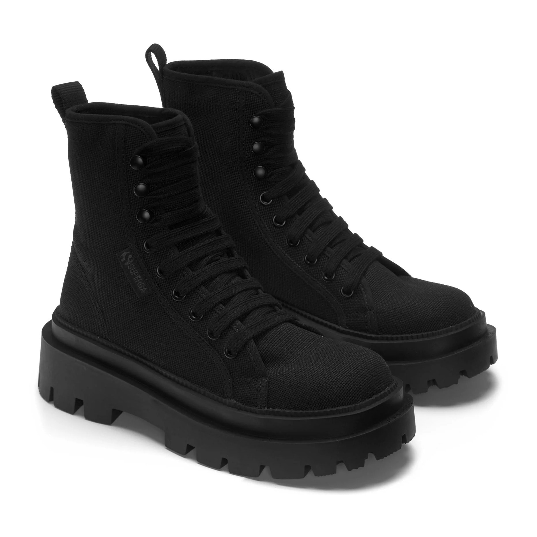 Superga - Botines Mujer Negro - 3051 Alpina Apex High