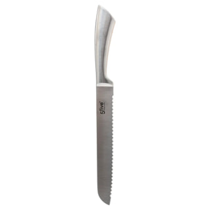 Bloc 5 couteaux "Silver Précision" manche acier