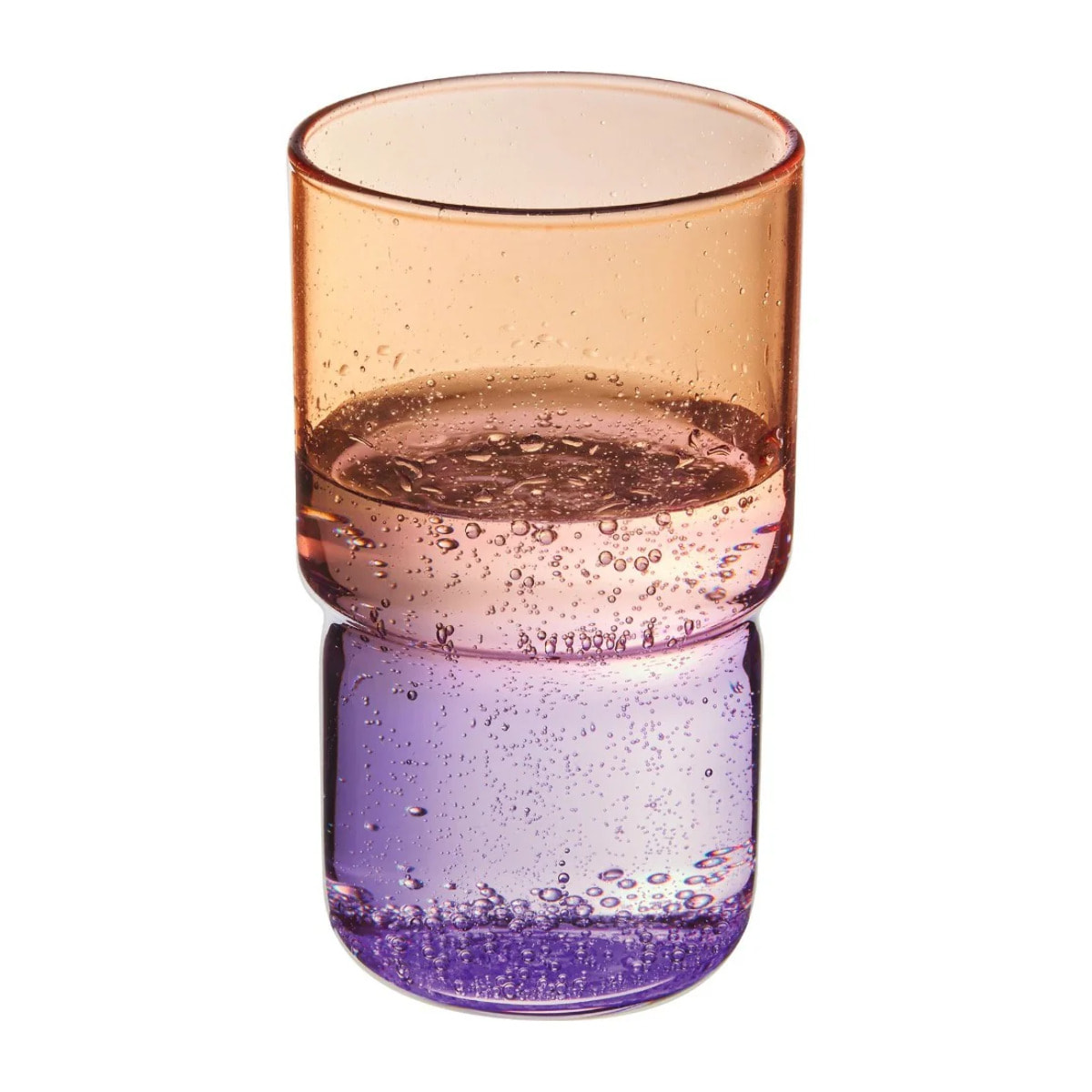 6 vasos de agua violeta/naranja 32 cl Candy Mix - Luminarc