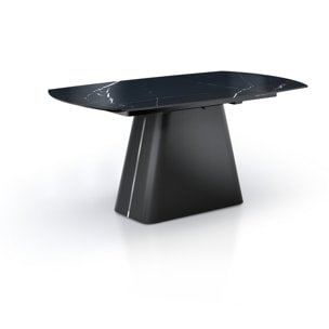 TOMASUCCI tavolo allungabile ERAN BLACK MARBLE