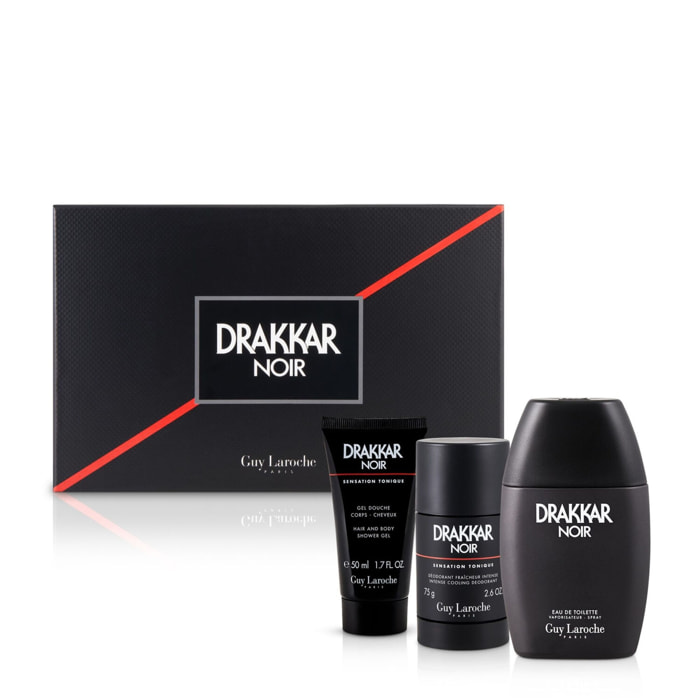 Drakkar Noir - Coffret Eau de Toilette 50ml + 2 Produits