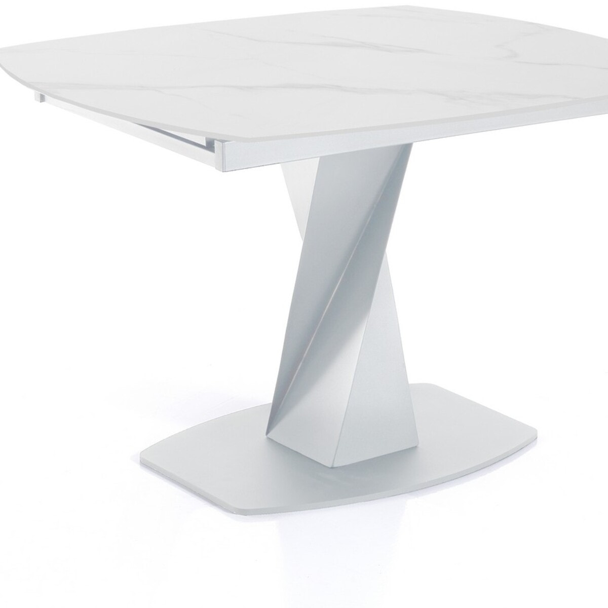 TOMASUCCI tavolo allungabile TWISTED TOTAL WHITE
