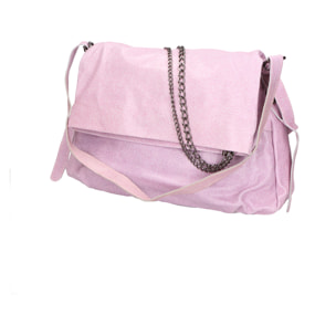 Borsa a tracolla da donna In Vera pelle Made in Italy 40x24x11 cm