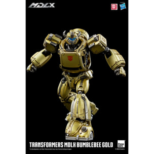 Transformers Mdlx Action Figura Bumblebee Gold Edizione Limitata 12 Cm Threezero