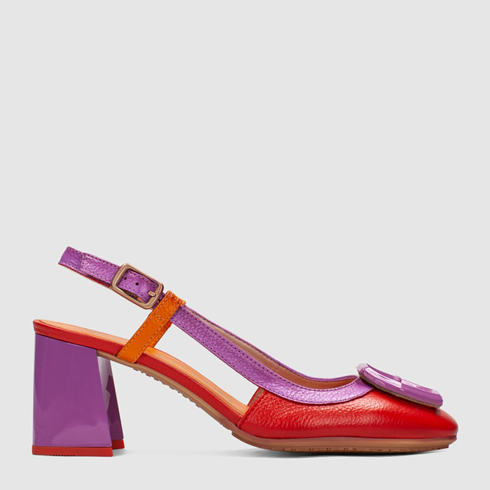 Destalonado Malta Rojo violet naranja 6,5 cm