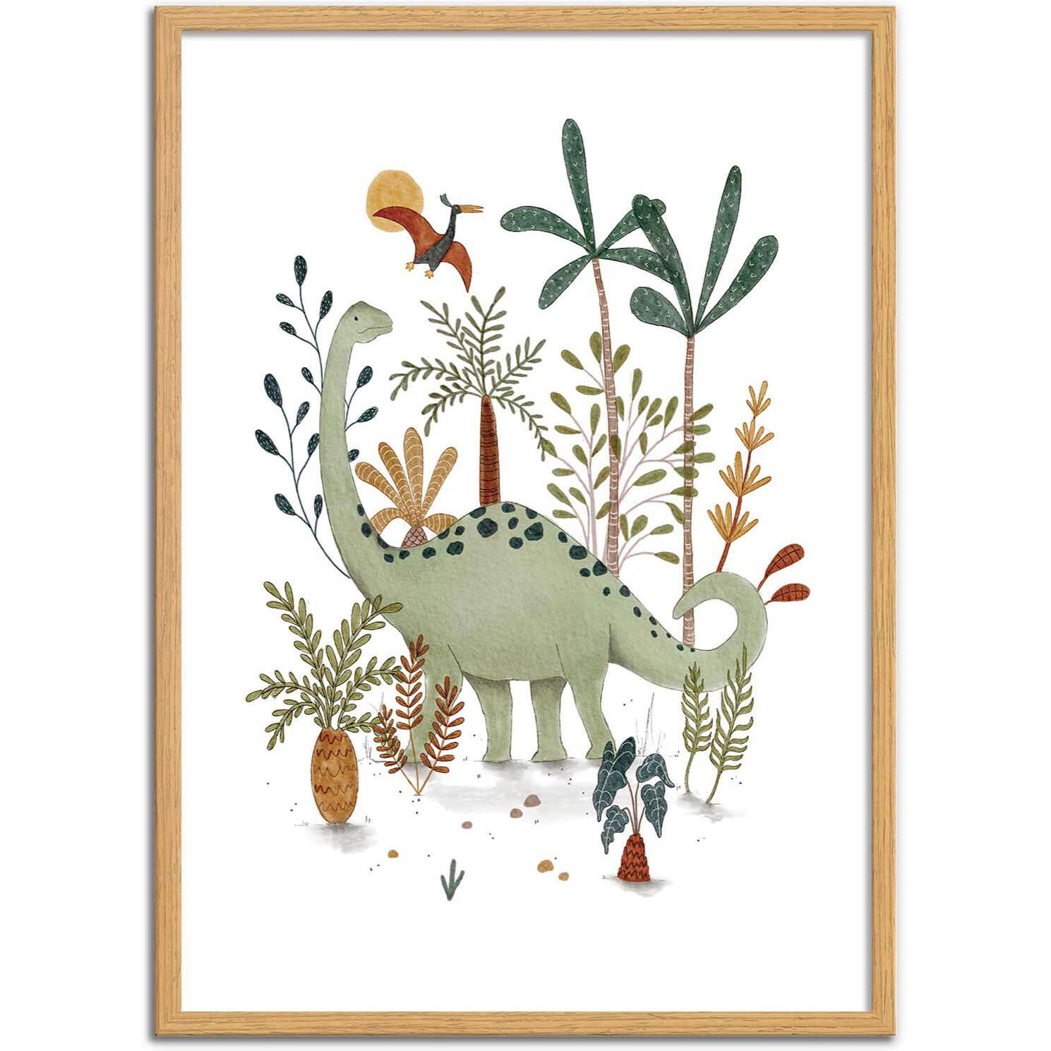 Affiche - Brachiosaurus - Urchin Bay
