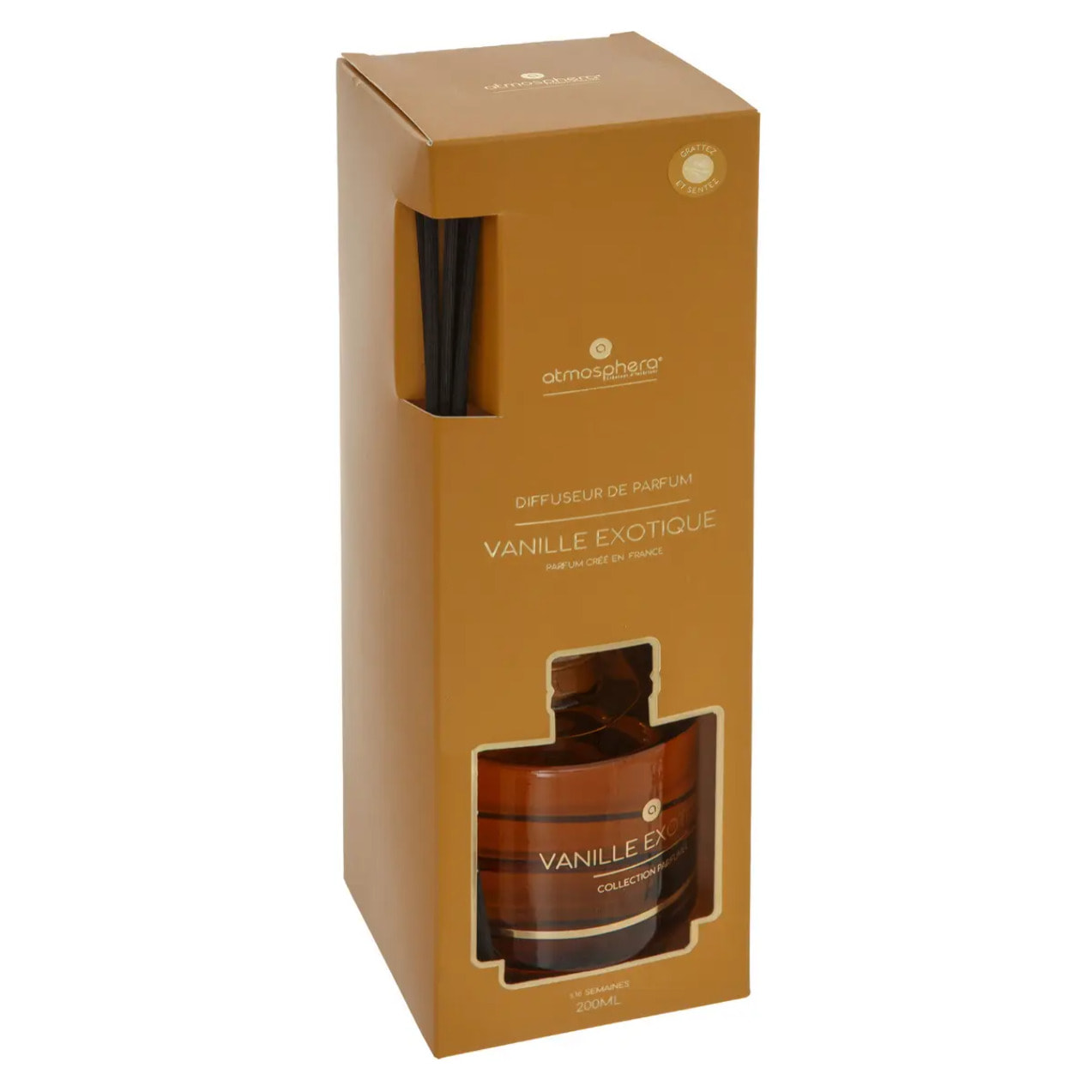 Diffuseur de parfum Ilae 200ml verre vanille