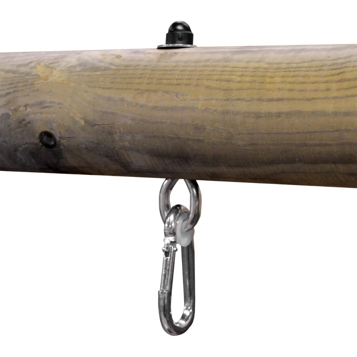 Balançoire en bois 2,30 m Topwood AZUKI - 6 enfants