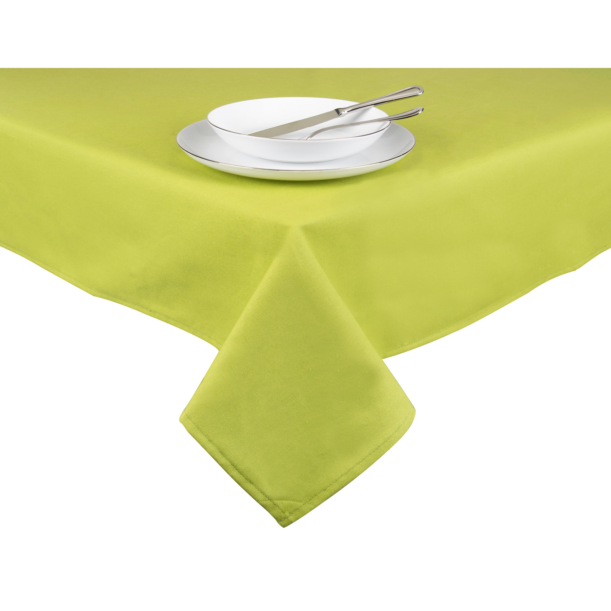 Nappe 140×180 Excelsa – Panama Color, Coton Vert Clair