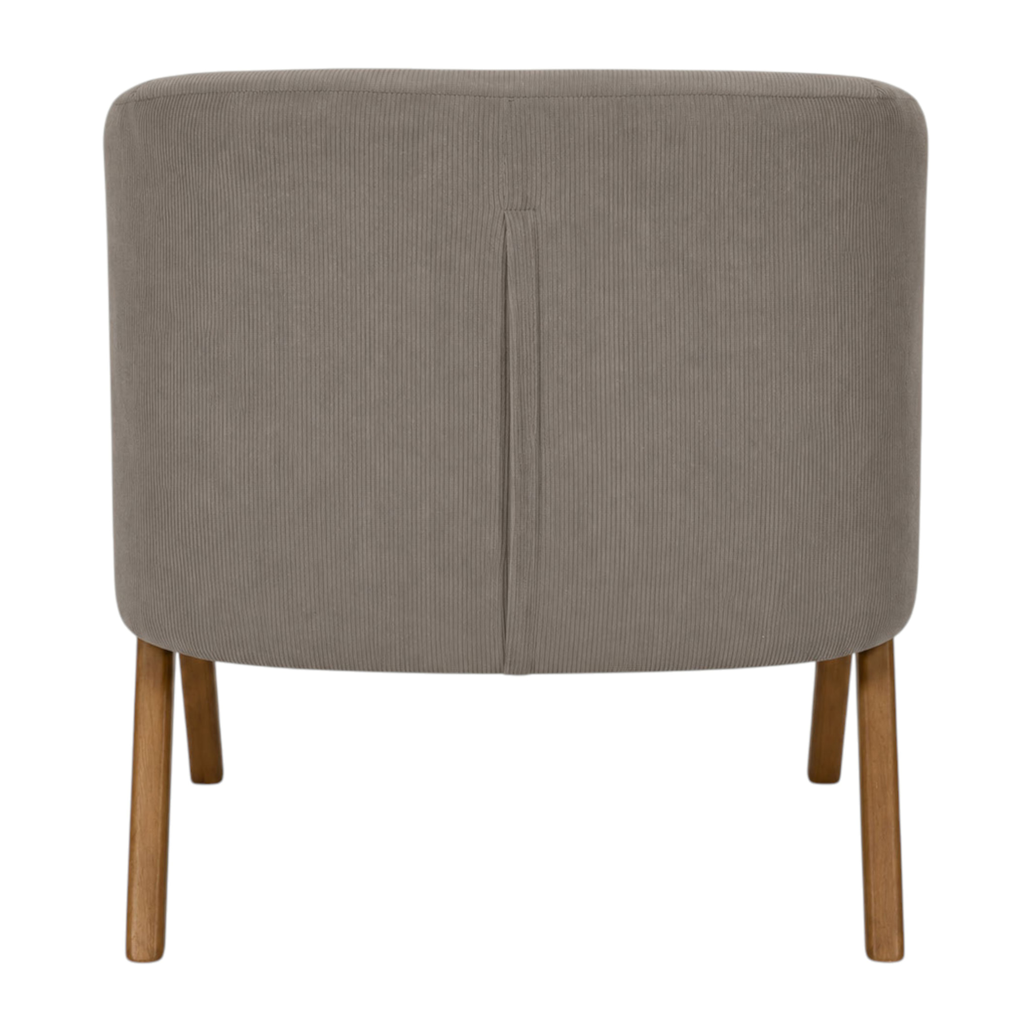 Fauteuil - HOME DECO FACTORY - Cotelet Jules - Confortable - Épuré - Marron