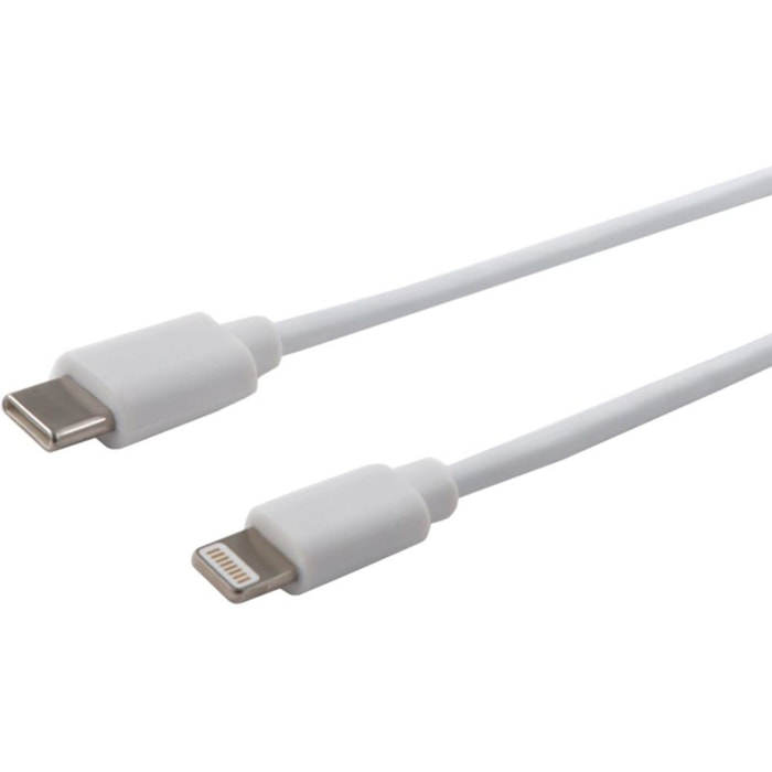 Câble Lightning LISTO USB-C vers Lightning 90cm Non MFI Blanc