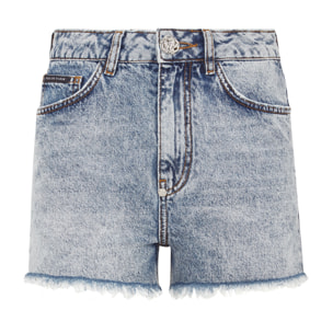 PHILIPP PLEIN Pantaloncini di jeans LOVE
