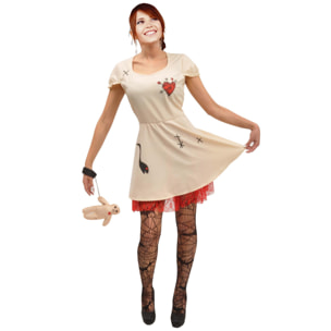 Voodoo Dolly Costume Donna