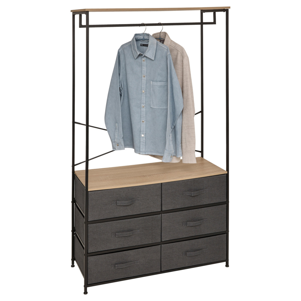 Dressing penderie 6 tiroirs "Tissa"