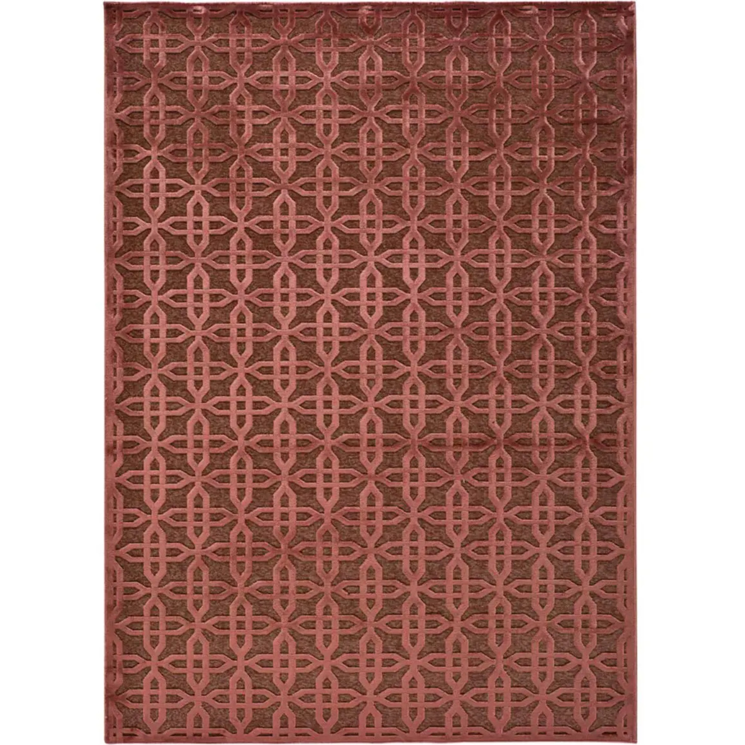 MARGOT Alfombra geométrica de pelo corto Caldera, varias medidas disponibles.