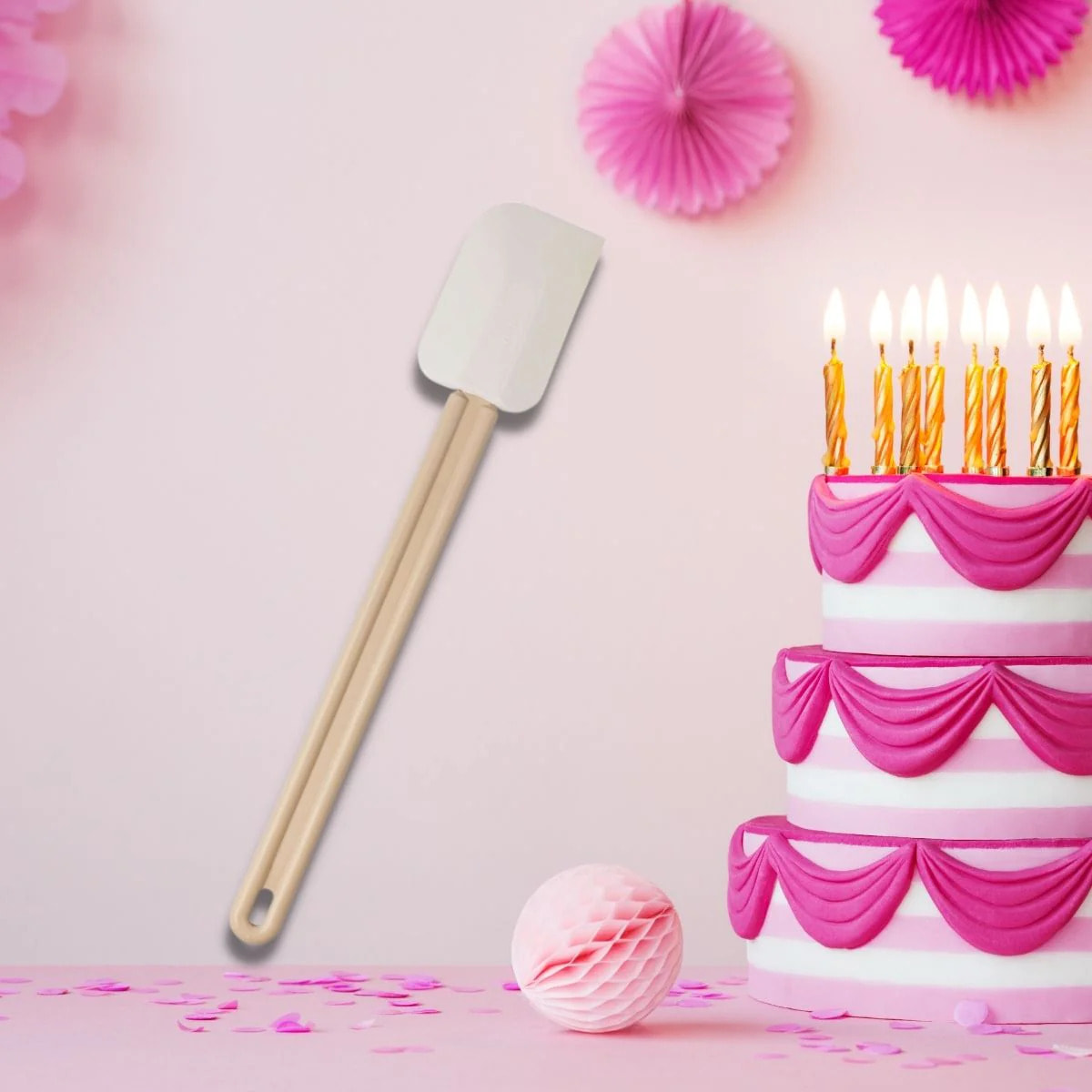 Maryse de pâtisserie et de cuisine 42 cm manche en résine 42 cm Fackelmann