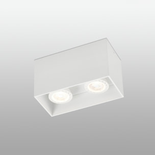 TECTO 2L GU10 Plafón blanca