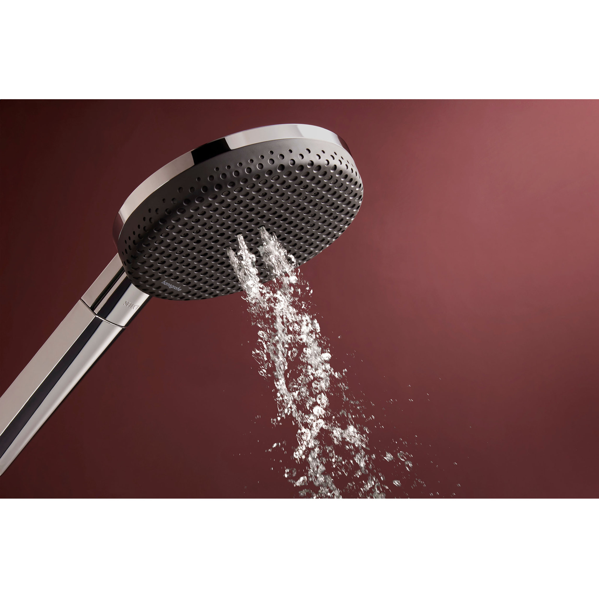 Colonne de douche Raindance Alive Q 2 jets avec thermostatique ShowerSelect Comfort, chromé
