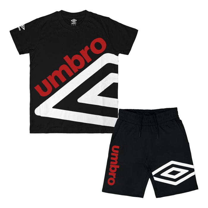 Completo Corto Ragazzo UMBRO Cotone 8 / 16 Anni