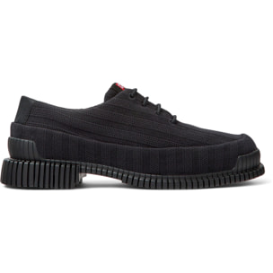 Zapatos de cordones - CAMPER Pix - Negro - Textil técnico (poliéster reciclado)