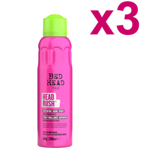 TIGI Kit Bed Head Head Rush 3 Pezzi x 200ml