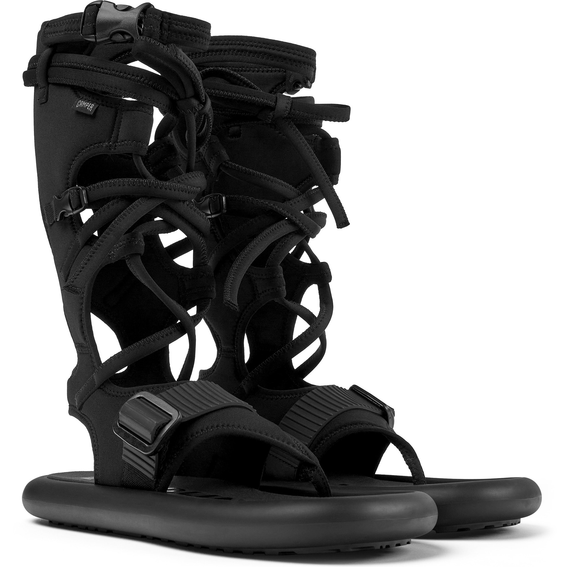 Sandalias - CAMPER Together Ottolinger - Negro - Textil técnico (poliéster reciclado)