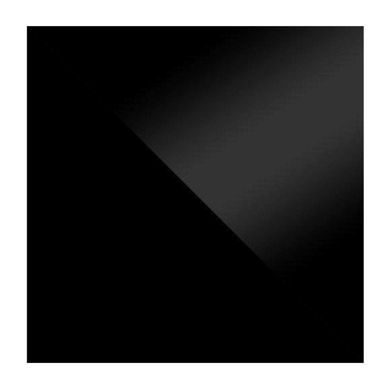 Ambre - table basse - 2 portes - 120 cm - Noir / Doré