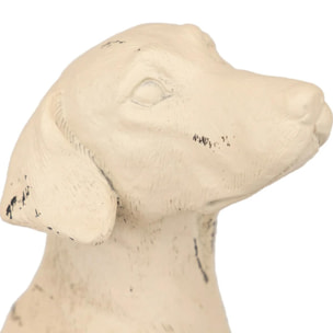 Figura Perro Resina 20x14x27 Cm